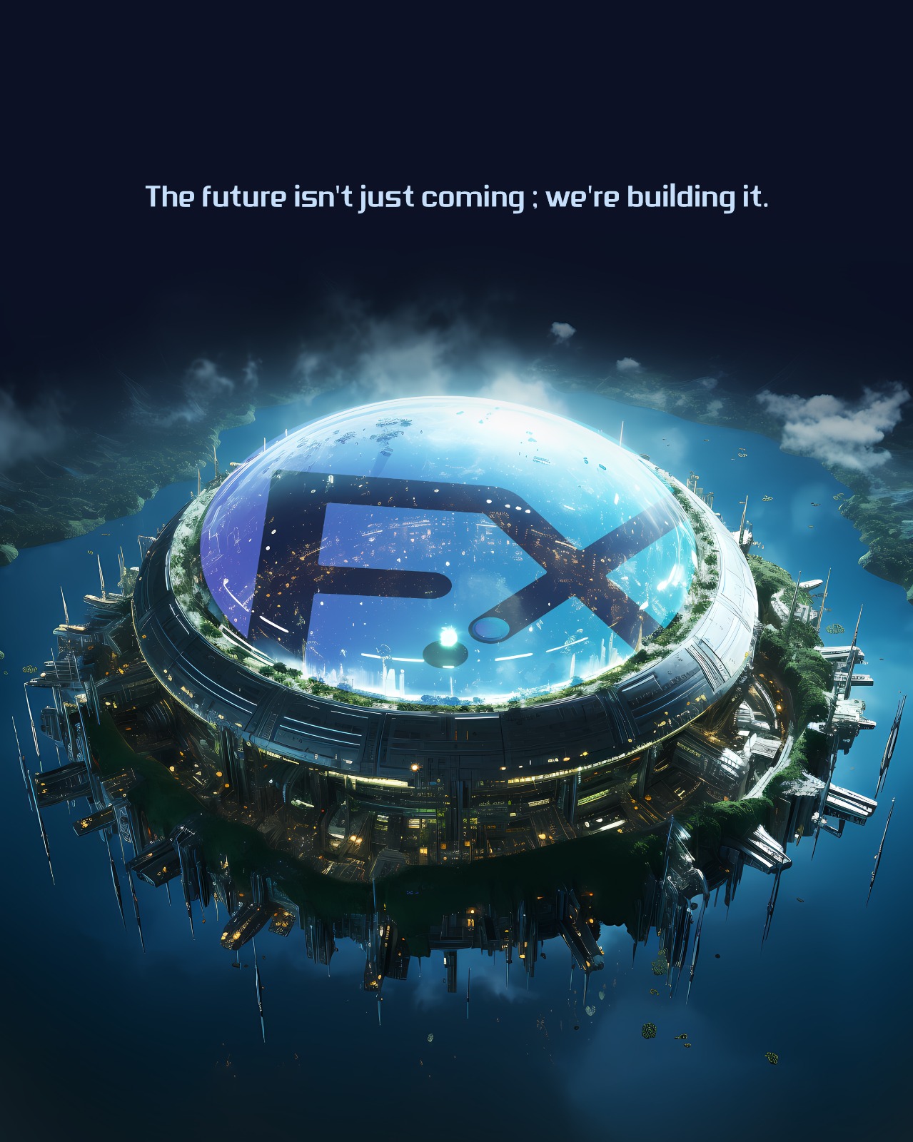 We are building the future
